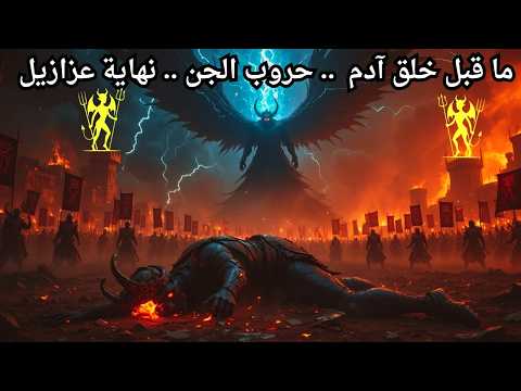 نهاية ممالك الجن أسر إبليس وتمهيد الأرض لخلق آدم