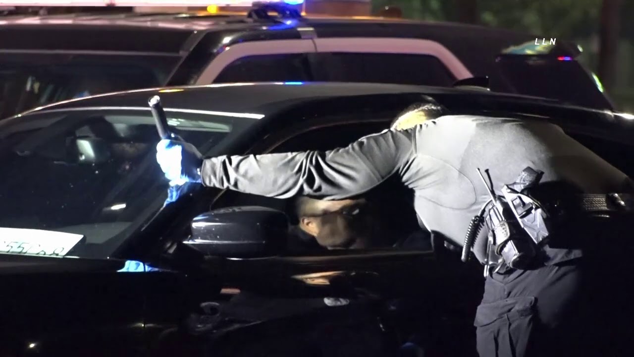 Drunk Driver Passed Out Behind the Wheel Pomona - YouTube