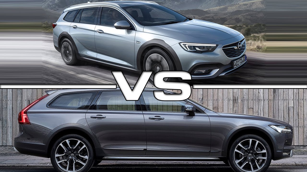 18 Opel Insignia Country Tourer Vs 17 Volvo V90 Cross Country Youtube