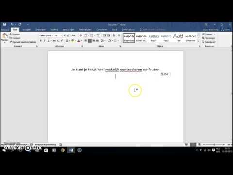Video: Hoe De Spelling Te Controleren?