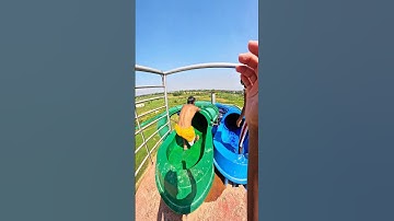 bella ciao playground parkour waterslide 😱 POV