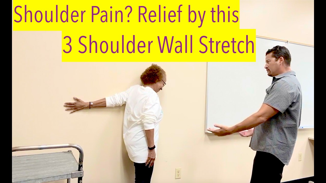 Shoulder Pain? This Simple 60 Second Wall Stretch for Relief. Upland, CA