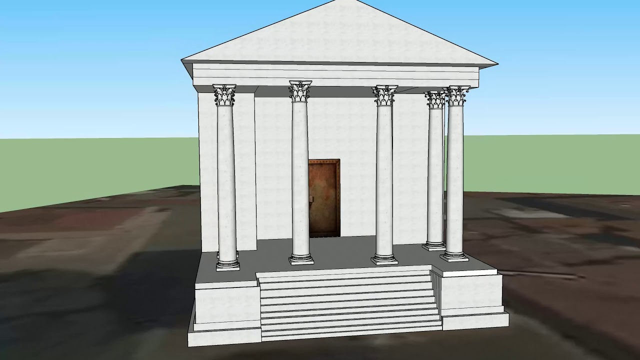Temple of Augustus Animation