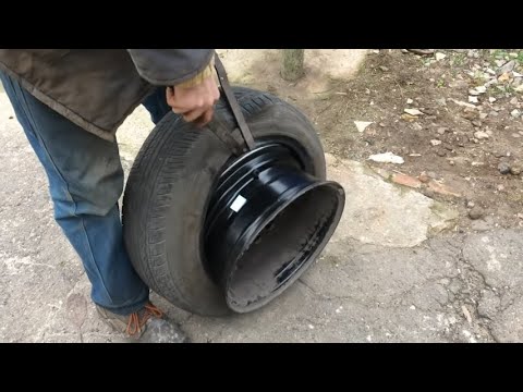 Video: Kako odstraniti kolesarsko pnevmatiko brez orodja?