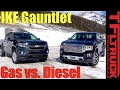 2017 Chevy Colorado vs GMC Canyon Duramax Ike Gauntlet Review: World's Toughest Towing Test