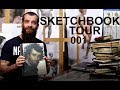 Sketchbook Tour 001. Cesar Santos