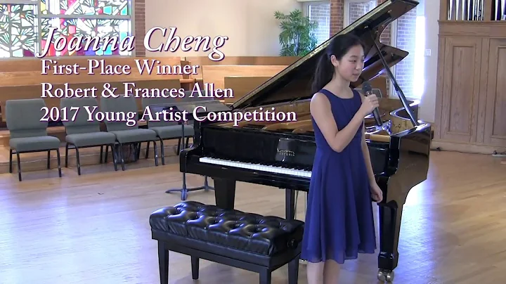 Beethoven, Sonata, Op. 2 No. 3, Joanna Cheng, piano