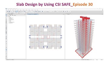 Slab Design by Using CSI SAFE  _Episode 30