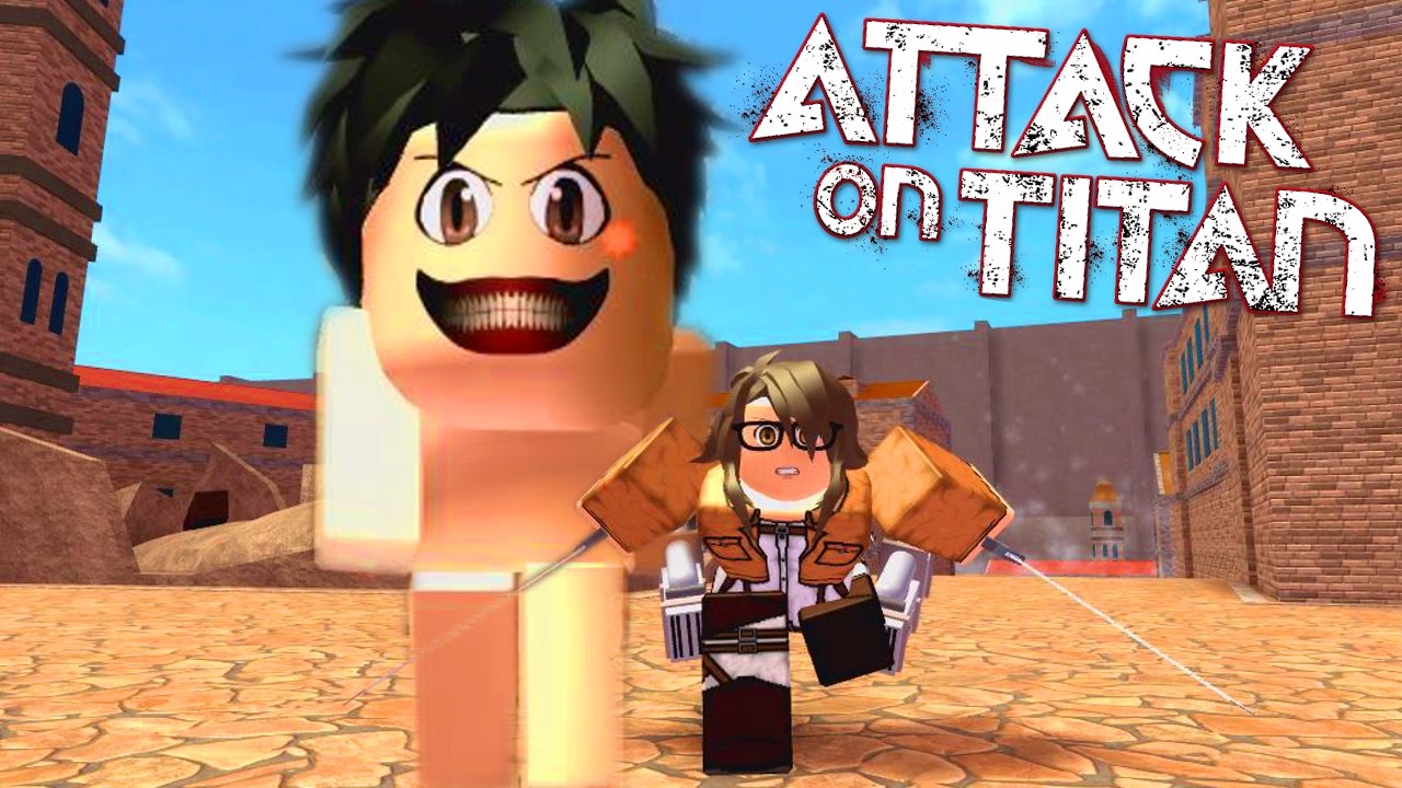 Testing An Upcoming Attack On Titan Game On Roblox Youtube.