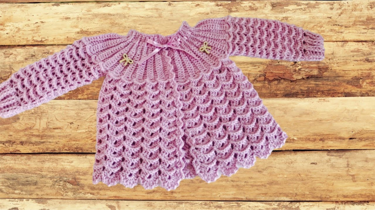 Casaquinho em Crochê Adriane