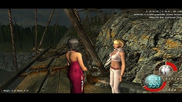Ada Wong Ashley Graham Resident Evil 4 Story Mode Gameplay Aethersx2 ps2 emulator on android