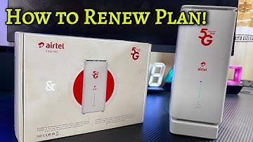 How To Renew Airtel 5G Smartbox Router Subscription