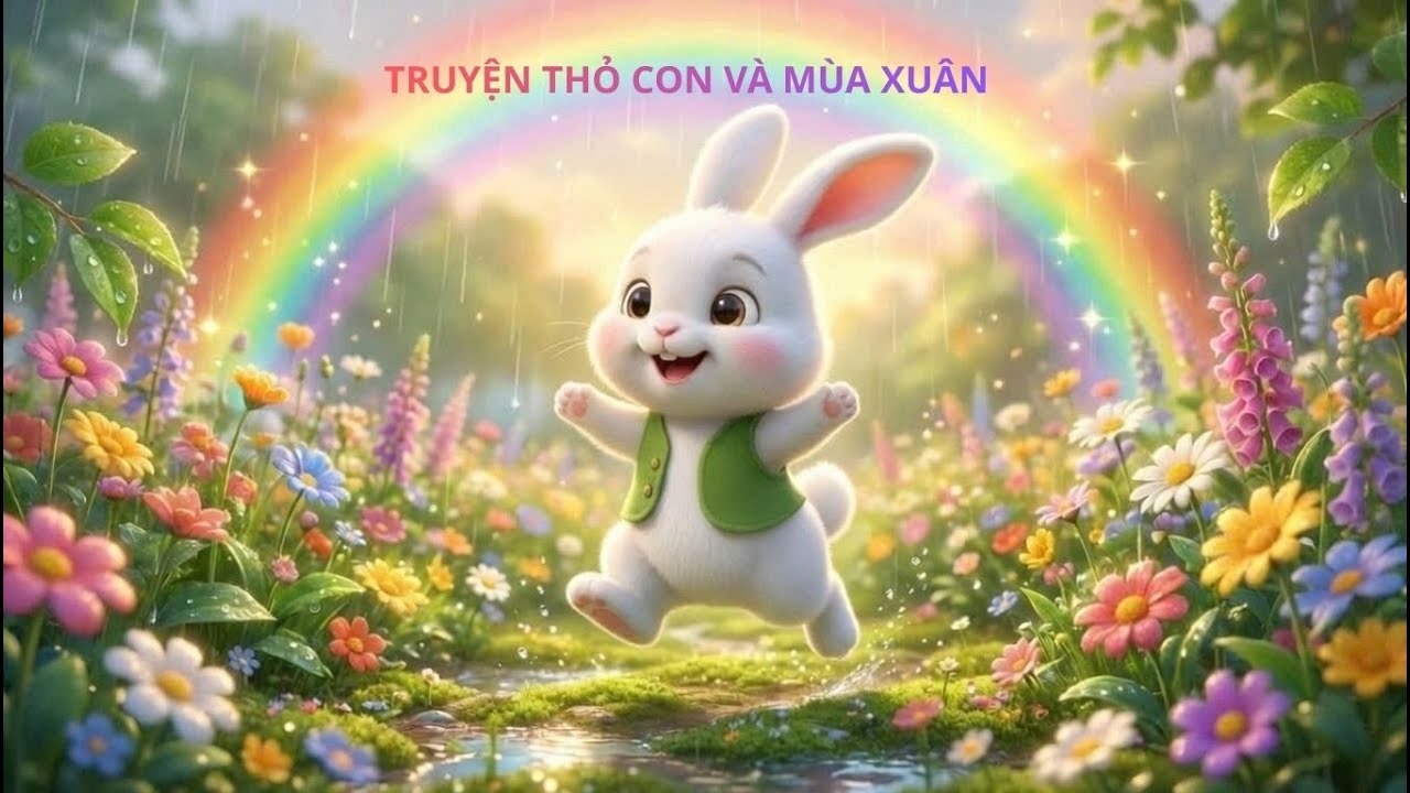 TRUYỆN THỎ CON VÀ MÙA XUÂN