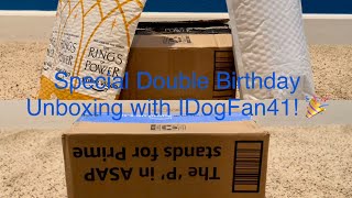 Unboxing Special Birthday Gifts With @IDogFan41! ​⁠+ DOUBLE UNBOXING