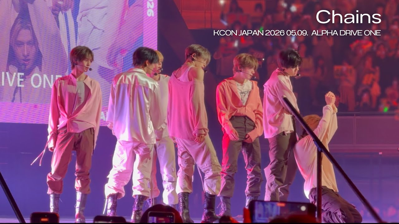 【KCON JAPAN 2026】Chains【ALPHA DRIVE ONE】fancam・4K