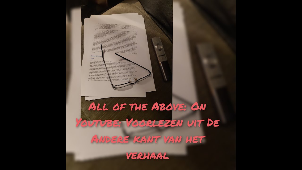 Voorlezen uit De Andere kant van het verhaal - YouTube