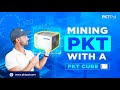 Mining pkt cash with a cube from pkt pal