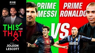 Who Are You Choosing? Messi or Prime R9? Beckham or Bale on Free Kicks? Van Nistelrooy or Aguero?