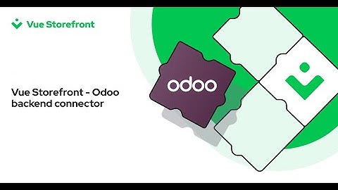 Vuestorefront  - Odoo connector
