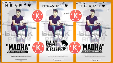 How to make attitude boy WhatsApp status kinemaster trending video editing 2021