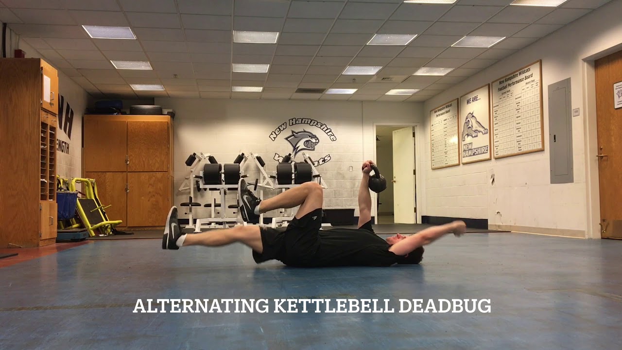 Deadbug Progression - YouTube