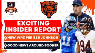 NEWS: Bears Find Their WR3 in New Signing per Ben Johnson + Insider Shares GOOD News For A. Booker