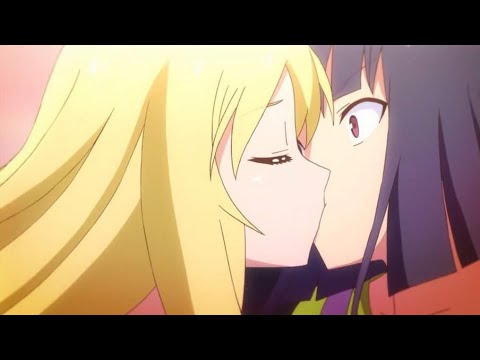 The Pet Girl of Sakurasou - Rita kisses Ryuunosuke