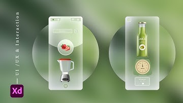 Automatic prepare Juice App Design in Adobe Xd (wireframe/Mockup + prototype )