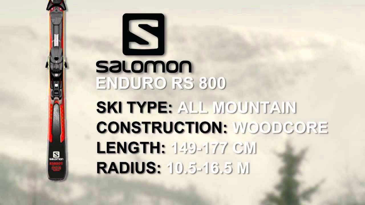 Salomon RS 800 - YouTube