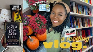 a ~fall~ reading 🍁📖 vlog. › bookshop hopping in boston, october book reviews & a giveaway