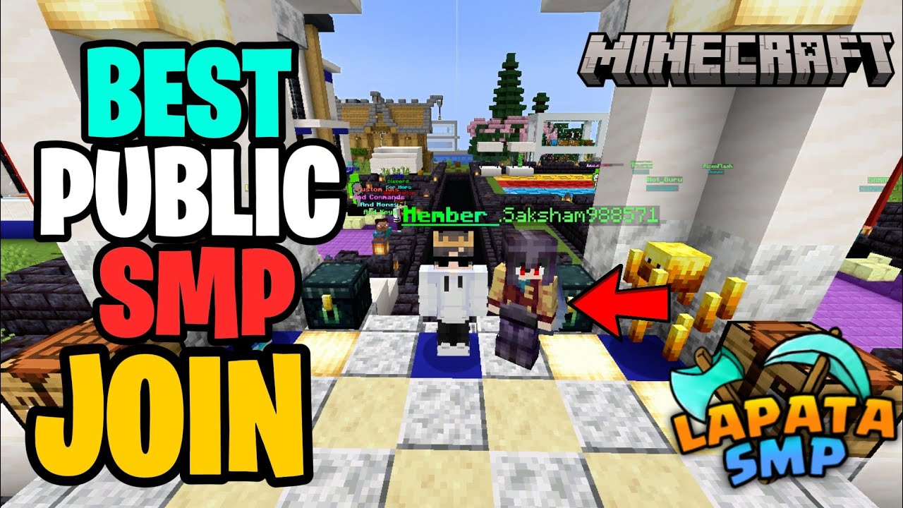 Smp To Join Javaserver ๐ Join Best Survival Public Smp Server For Minecraft ๐ | Java + PE | 24 ...