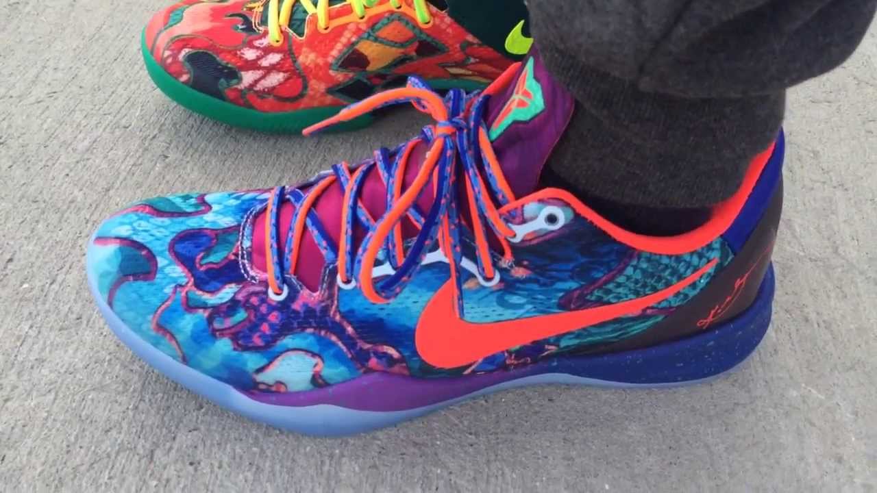 what the kobe 8 on feet