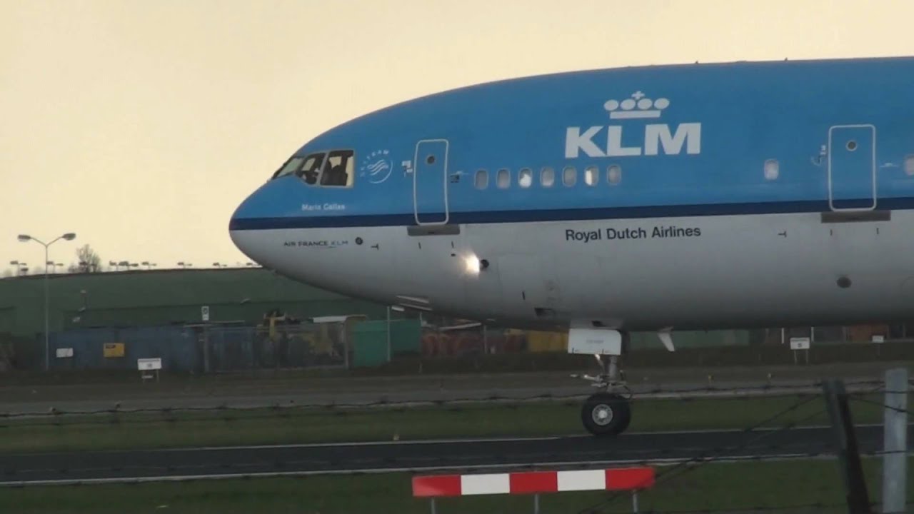 KLM MD-11 | Take-off | Amsterdam Airport Schiphol