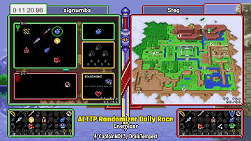 Enemizer Jul 01 2020. ALTTP Randomizer Daily Race