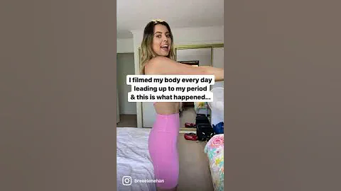 I filmed my body EVERY DAY FOR A MONTH & this happened... #Shorts