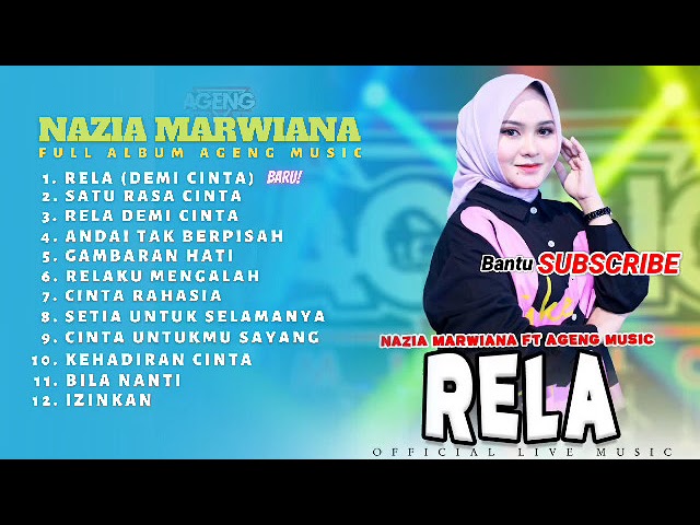 Rela // Top 12. Ageng Musik Nazia Marwiana Full Album class=