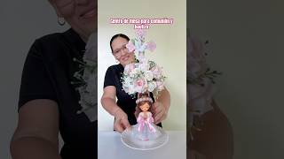Centro de mesa comunión y bautizo #ideas #centrodemesa #tutorial #bautizo #comunion