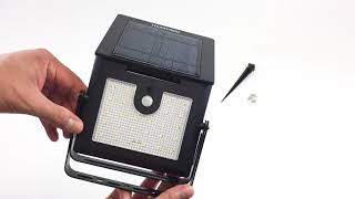 Nitewatch Pro - Solar Security Flood Light