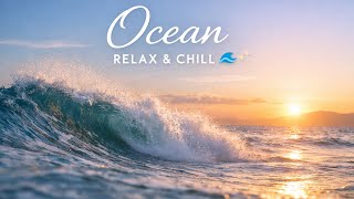 Ocean Waves Relaxation 🌊 | Deep Calm, Chill & Peaceful Sea Vibes #relax #ocean #spa #chill #nature 