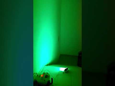 Жарықдиодты прожектор RGB 10 W, бейне 1