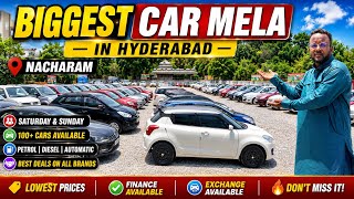 Biggest Car Mela in Hyderabad 🚗 100+ Used Cars Available | Nacharam Car Market | Best Deals 2026 screenshot 1