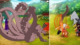“Eight Tails Jinchuriki Killer Bee Combat Footages” 八尾人柱力奇拉比战斗录像