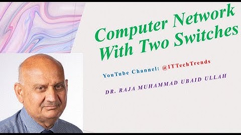 Create a simple network with two switches and multiple PCs |Configuration| IT Tech Trends  | Dr Raja
