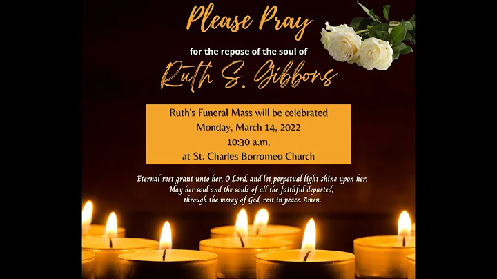 Ruth Gibbons Funeral Mass