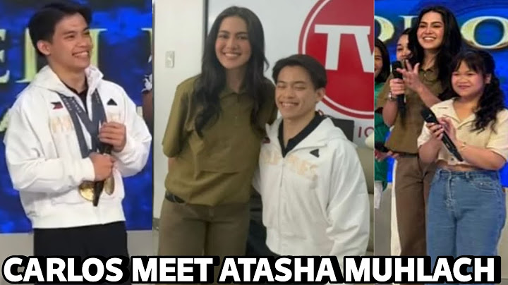 REAKSYON ni Carlos Yulo di Kinaya KILIG ng HARAP-HARAPAN Makita si Atasha Muhlach sa Eat Bulaga ❤️