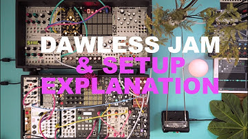 Dawless Jam & Setup Explanation (Modular Synth, Tape Loop, iPad)