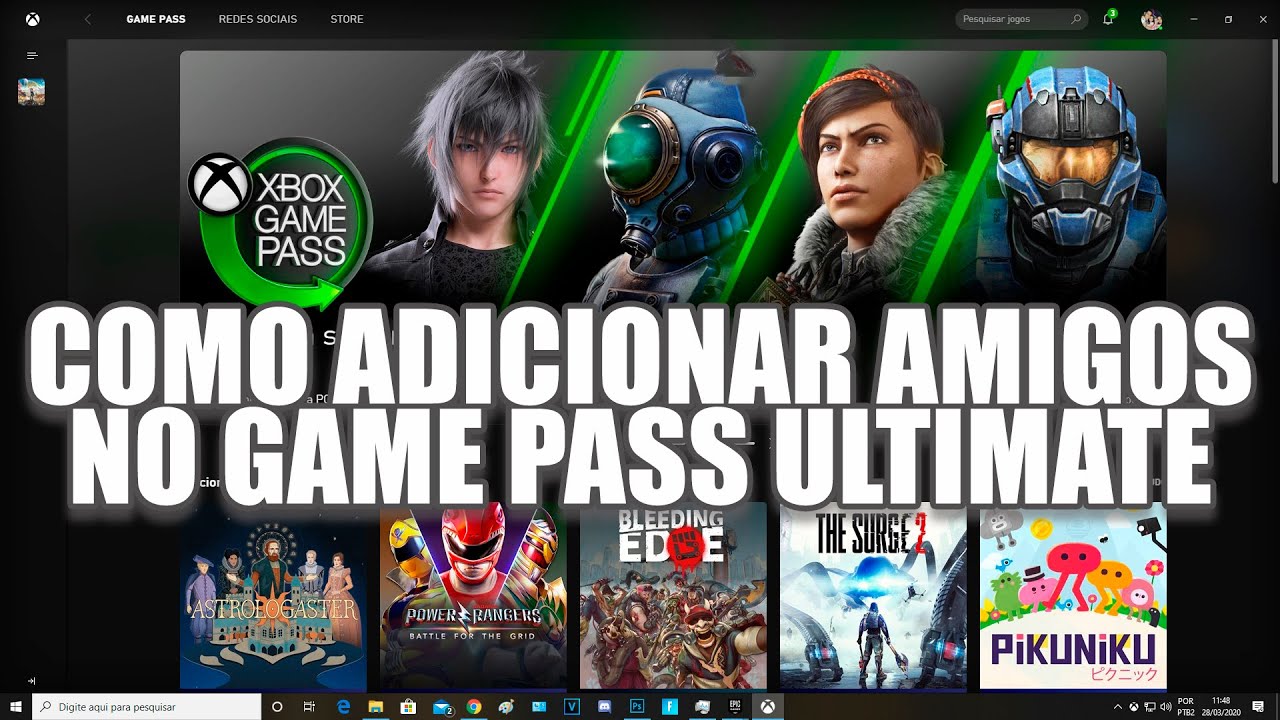 Game Pass: Amigos e Família avistado