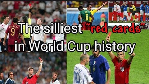 Những thẻ đỏ ( RED CARDS ) ngớ ngẩn nhất trong lịch sử World Cup | #TAA Football | History #2