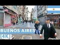 BUENOS AIRES, ARGENTINA - HISTORIC CENTER WALK  | 4K