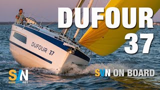 Dufour 37  a sailboat with exceptional volumes